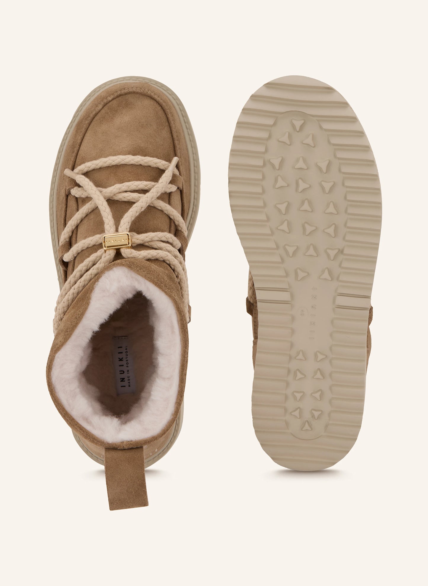 INUIKII Classic Low Platform Beige