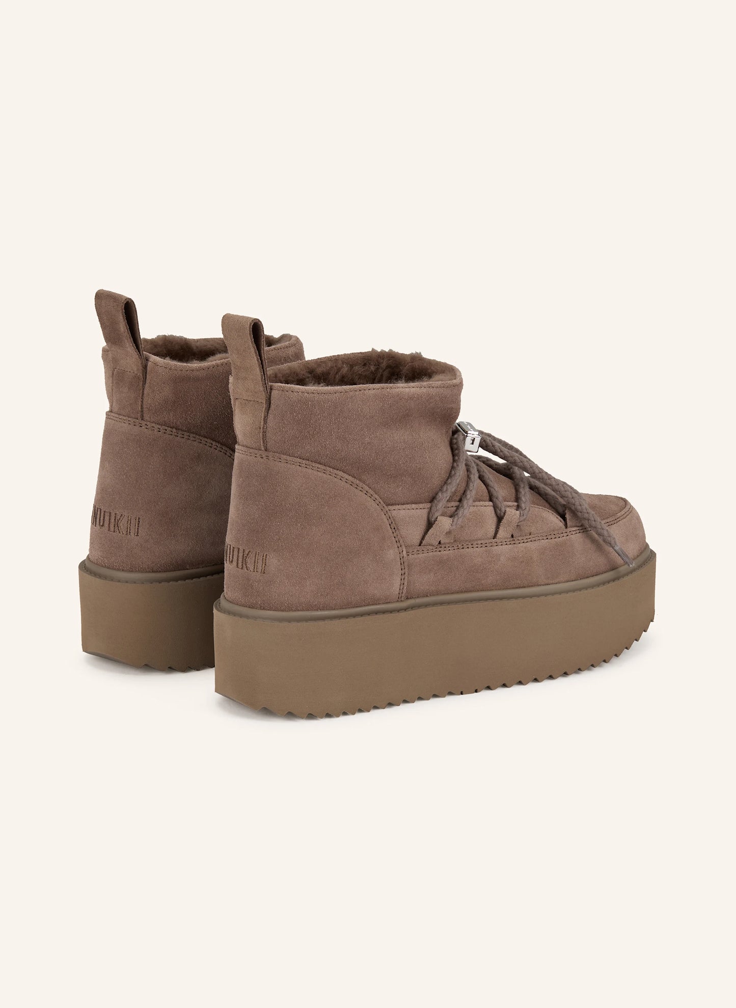 INUIKII Classic Low Platform Taupe