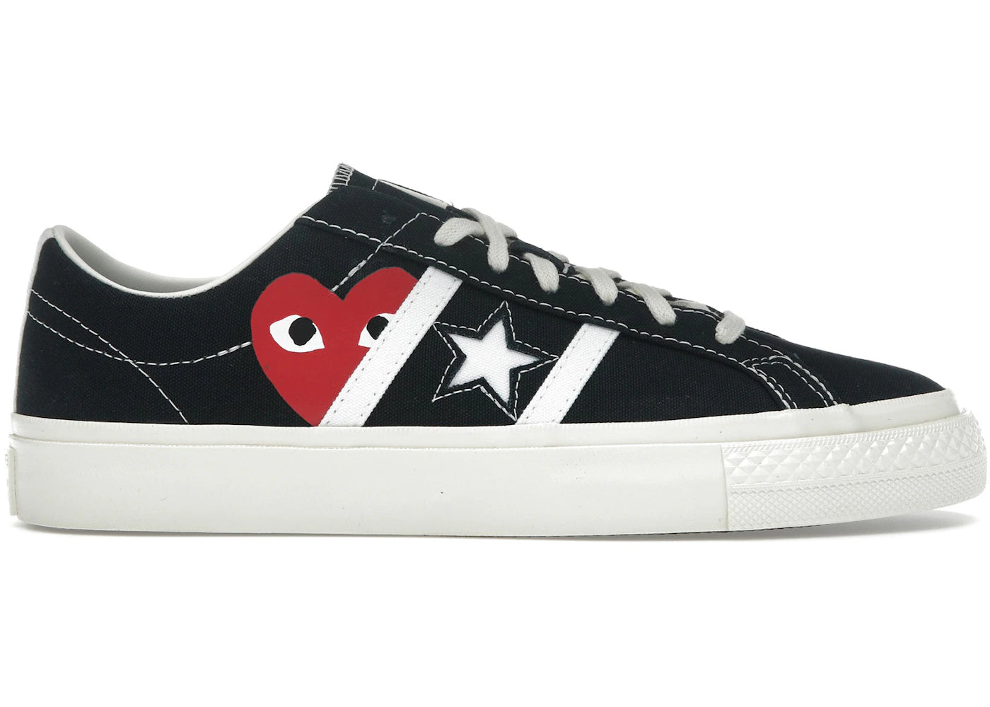 Converse One Star Academy Pro Ox Comme des Garcons PLAY Schwarz