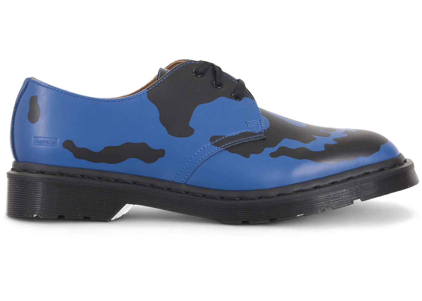 Dr. Martens 1461 3-Eye Shoe Supreme Skull Blue Black – Mr