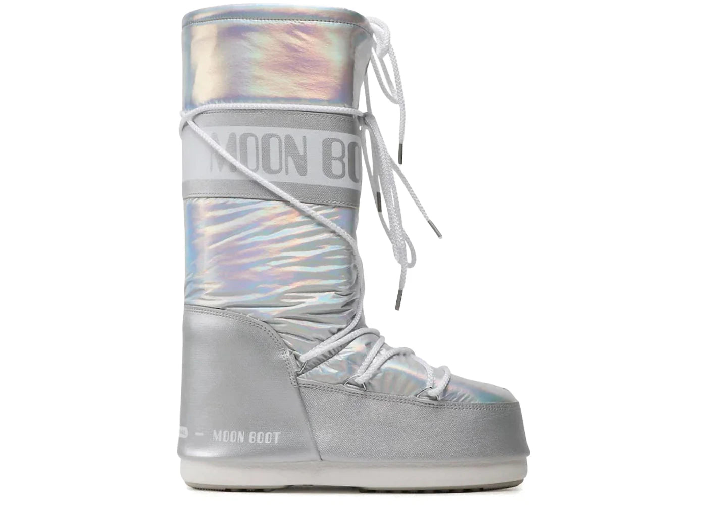 Moon Boot Icon Met Boot Silver