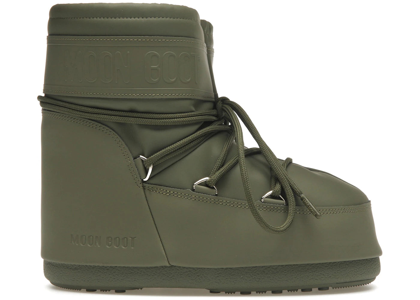 Moon Boot Icon Rubber Low Boot Khaki