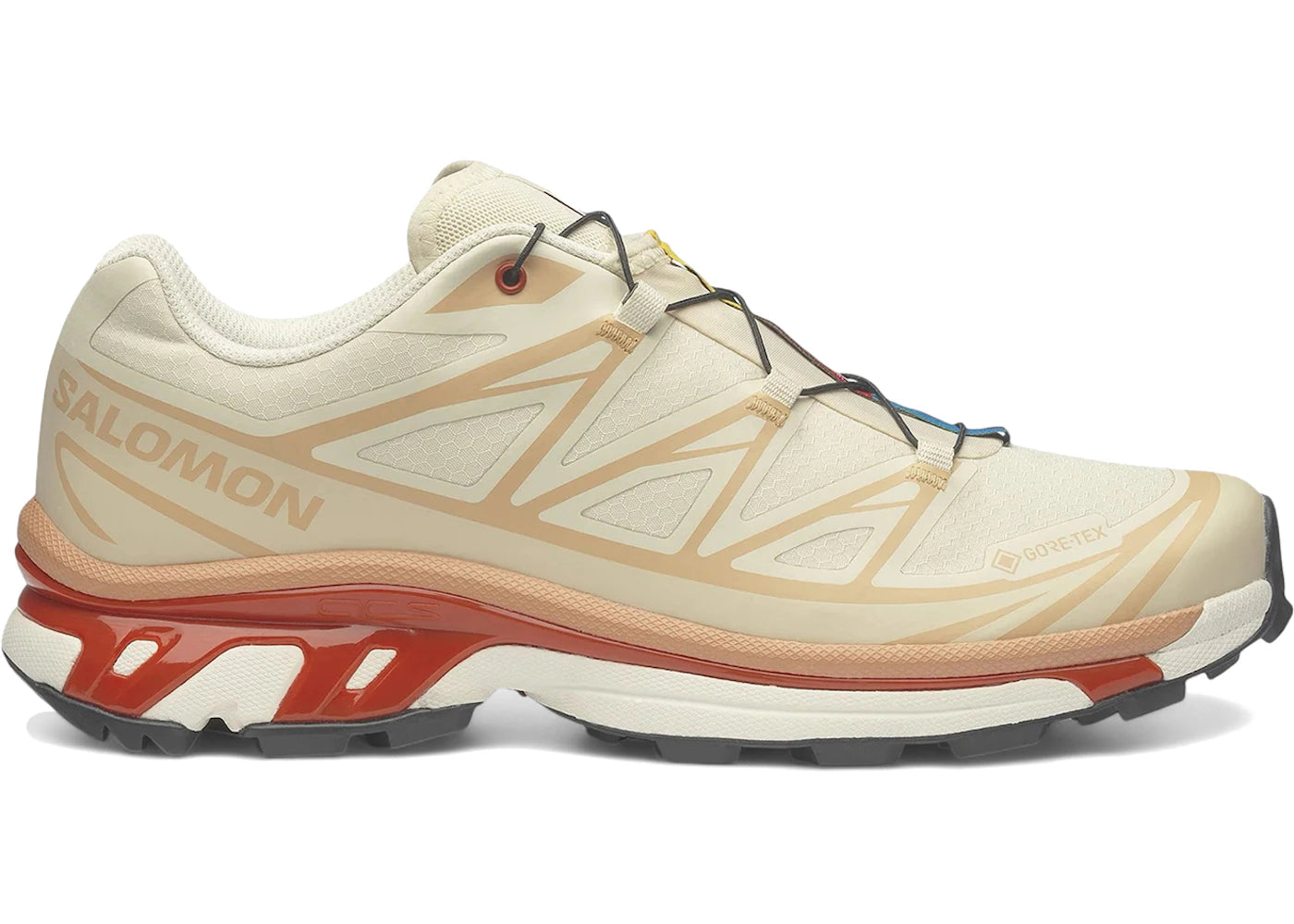 Salomon XT-6 Gore-Tex Mandelmilch Weicher Ton