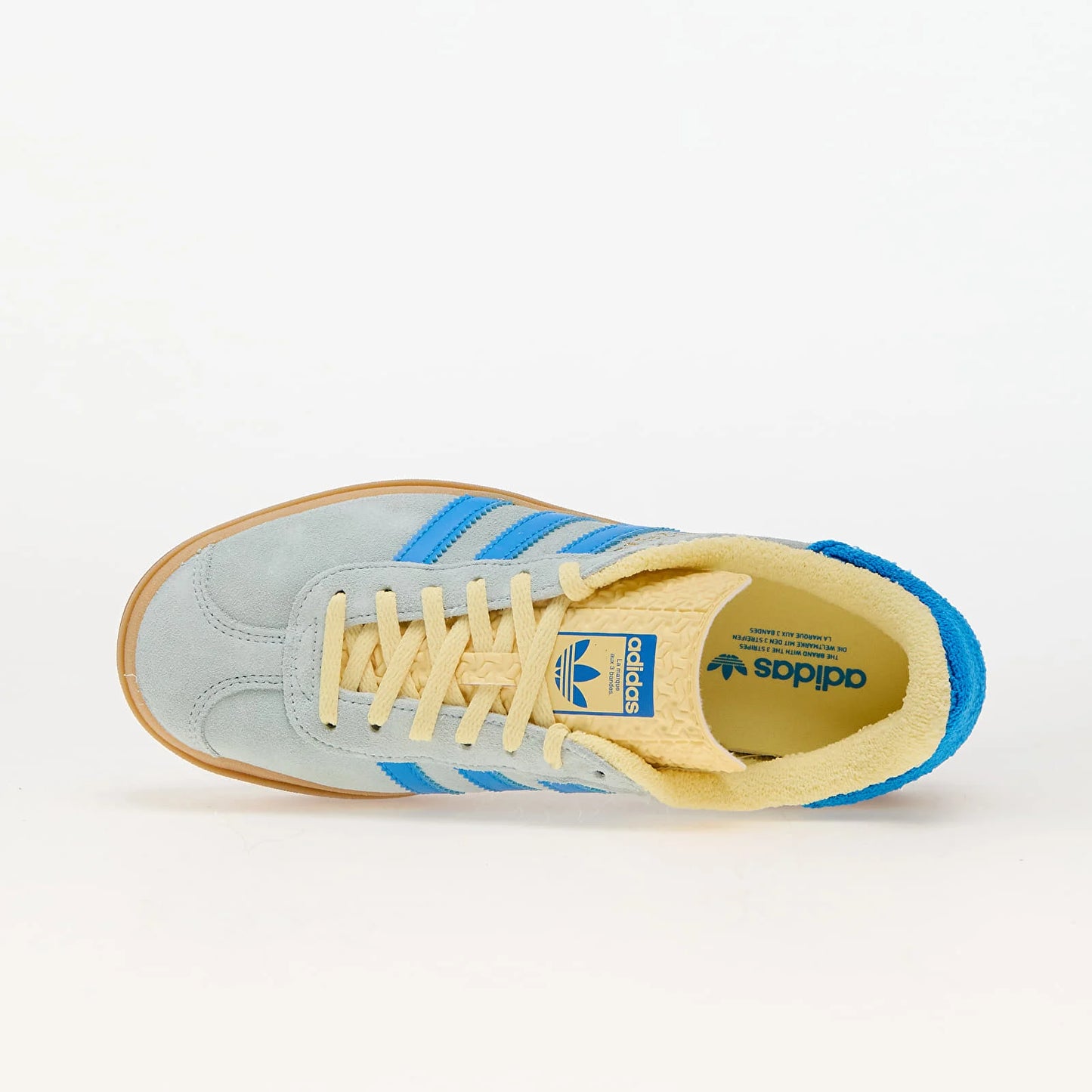 adidas Gazelle Bold Almost Blue Yellow