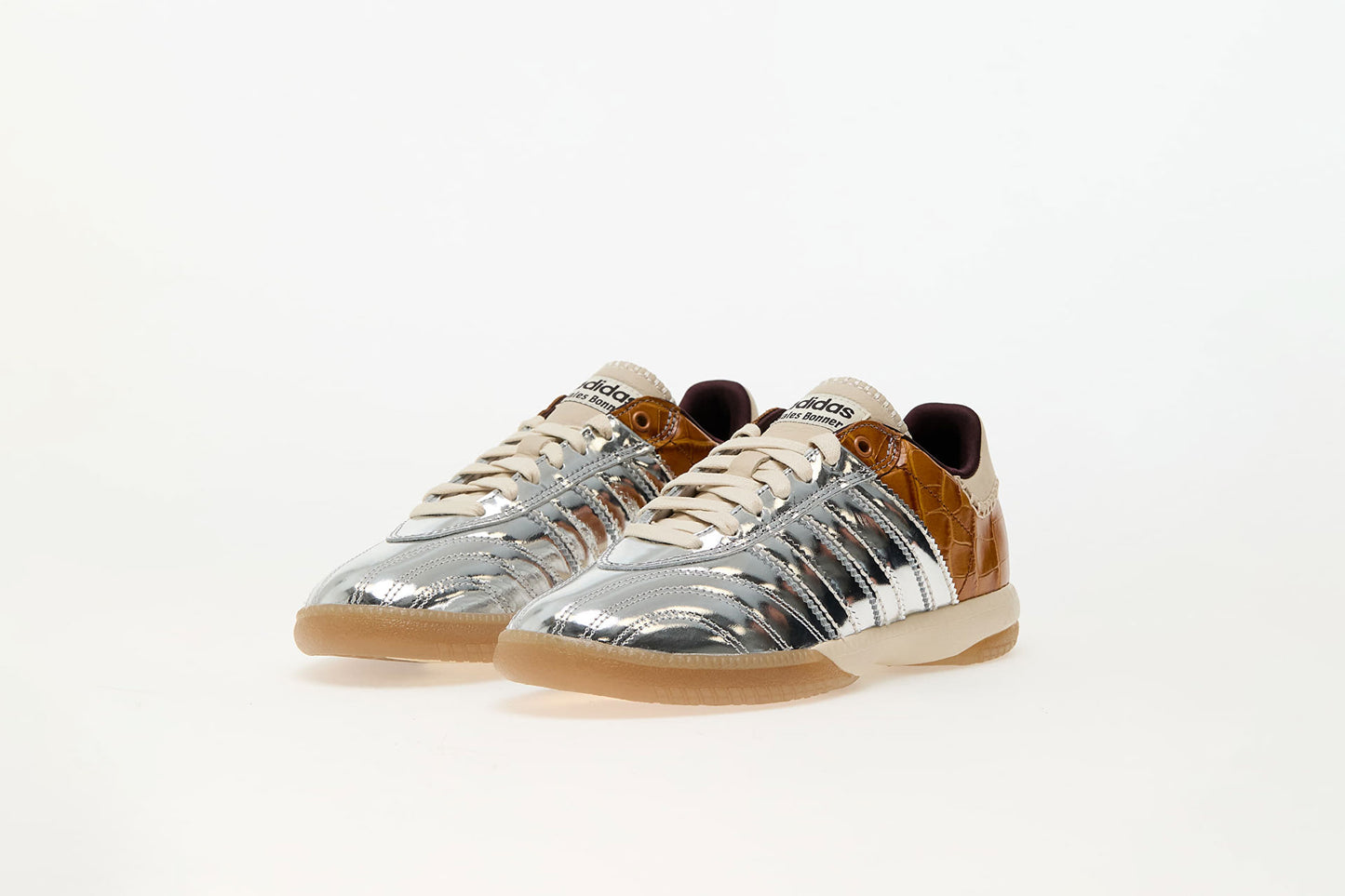 adidas Samba Millennium Wales Bonner Silver Metallic Yellow Croc