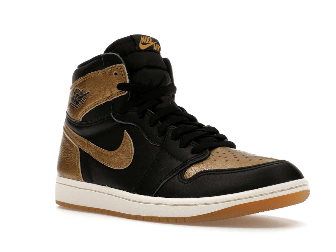 Jordan 1 Retro High OG Black Metallic Gold