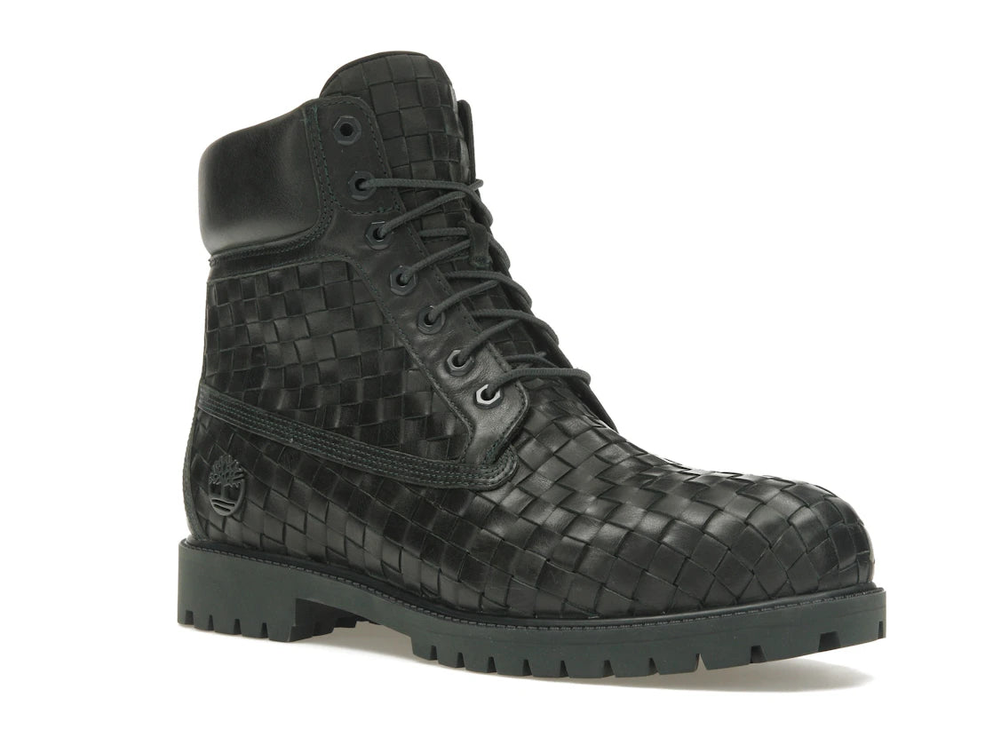Timberland 6 Inch Premium Boot Woven Dunkelgrün