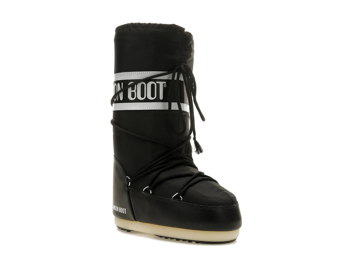 Moon Boot Icon Nylon Boot Black