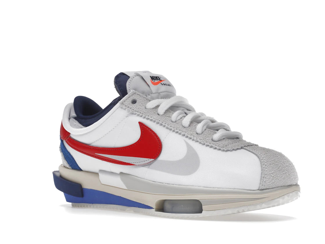 Nike Zoom Cortez SP sacai White University Red Blue