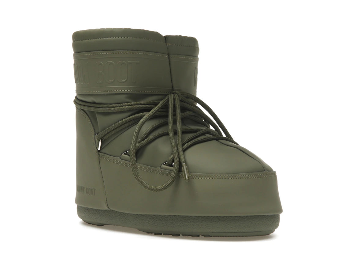 Moon Boot Icon Rubber Low Boot Khaki