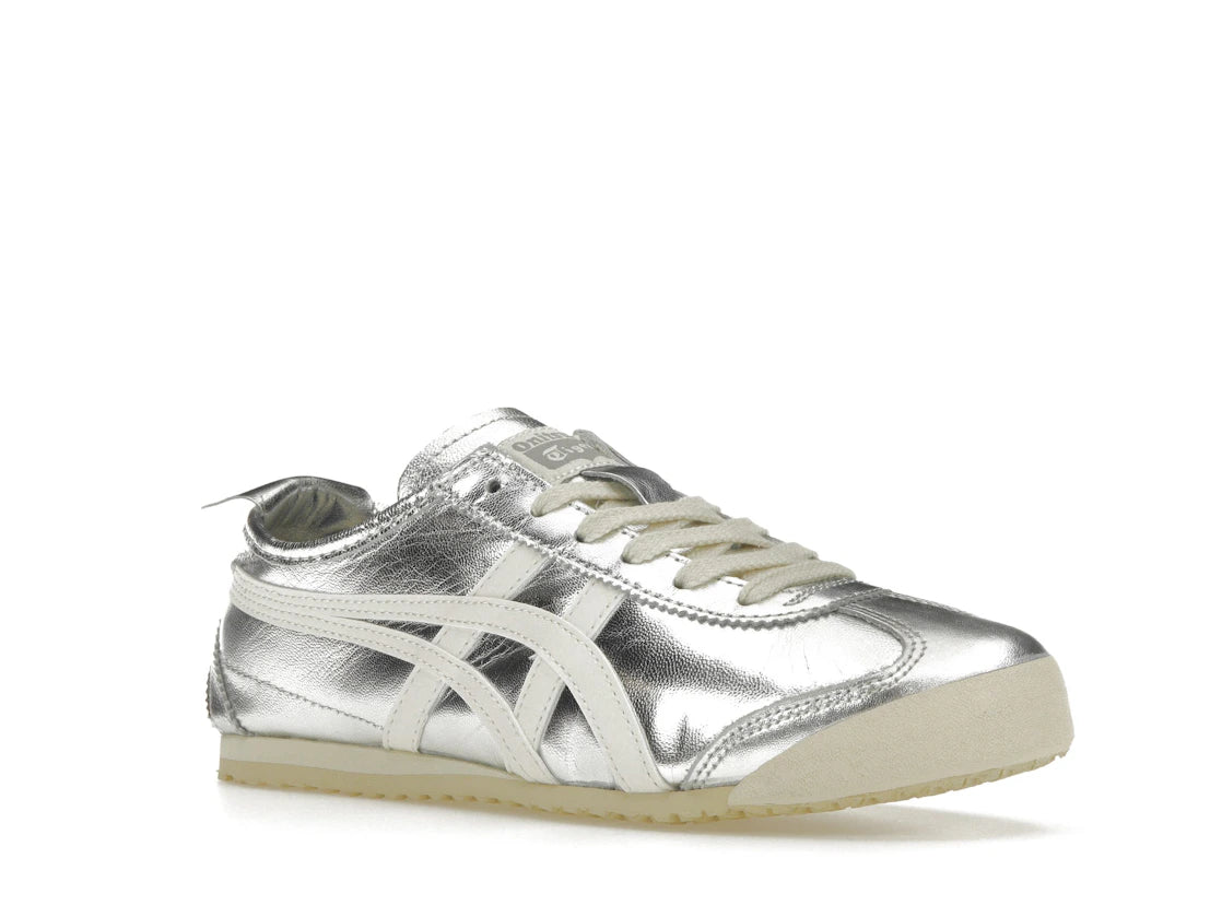 Onitsuka Tiger Mexico 66 Silber Off White