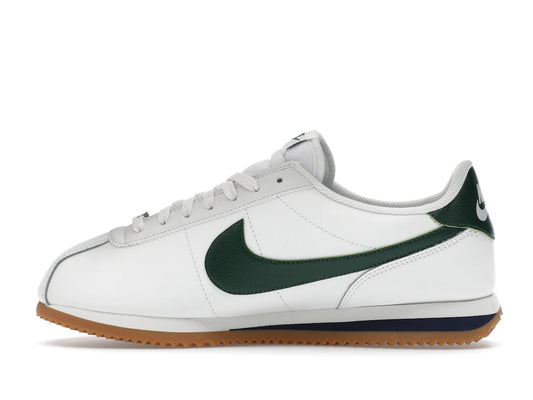 Nike Cortez Leather Summit White Fir Midnight Navy