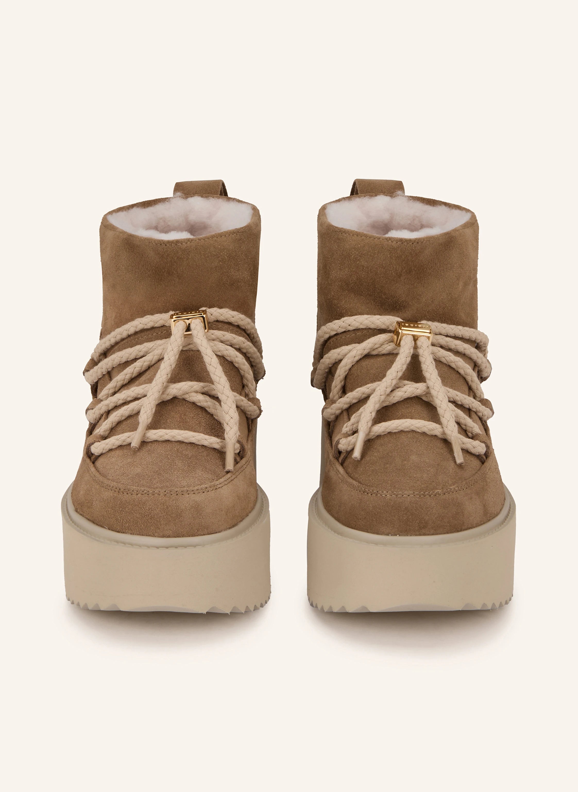 INUIKII Classic Low Platform Beige