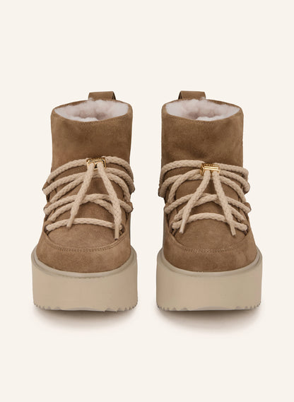 INUIKII Classic Low Platform Beige