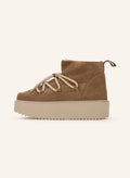 INUIKII Klassische niedrige Plattform Beige