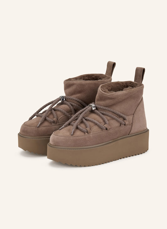 INUIKII Classic Low Platform Taupe