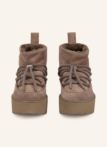INUIKII Classic Low Platform Taupe