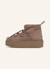 INUIKII Classic Low Platform Taupe