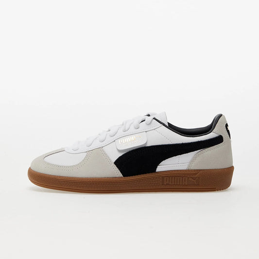 Puma Palermo Leather White Vapor Grey Gum
