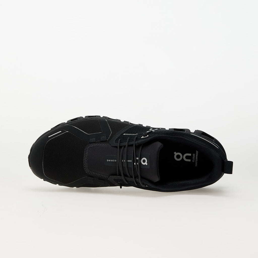 On Running Cloud 6 Waterproof All Black