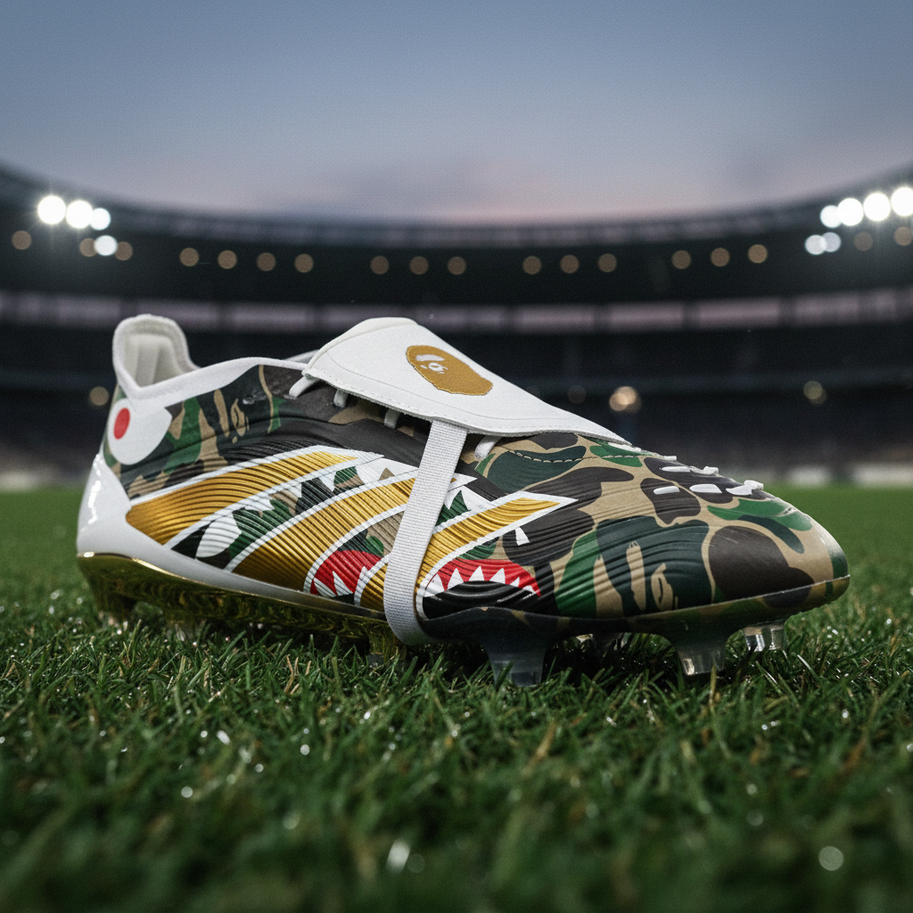 adidas Predator Elite Foldover Tongue FG Bape Green Camo
