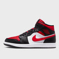 Air Jordan 1 Mid Blanc Noir Rouge