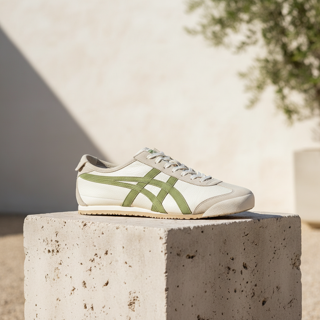 Onitsuka Tiger Mexico 66 Vintage Birch Cactus Green