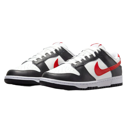Nike Dunk Low Red Swoosh Panda
