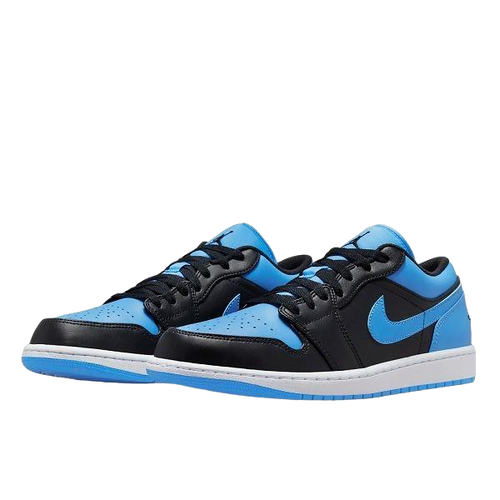 Air Jordan 1 Low Black University Blue