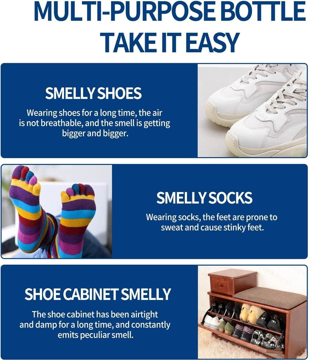 Foot & Shoe Deodorant Spray by Mr. Sneakerseller – Natural Odor Eliminator (60 ml)