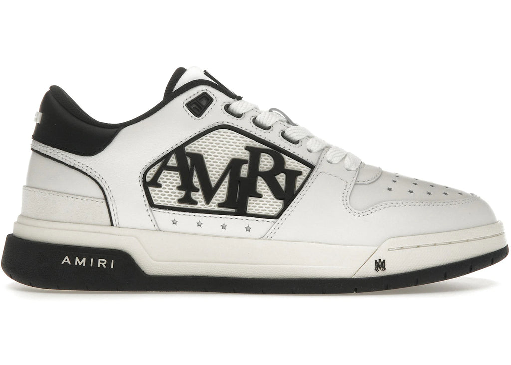 AMIRI Classic Low Blanc Noir