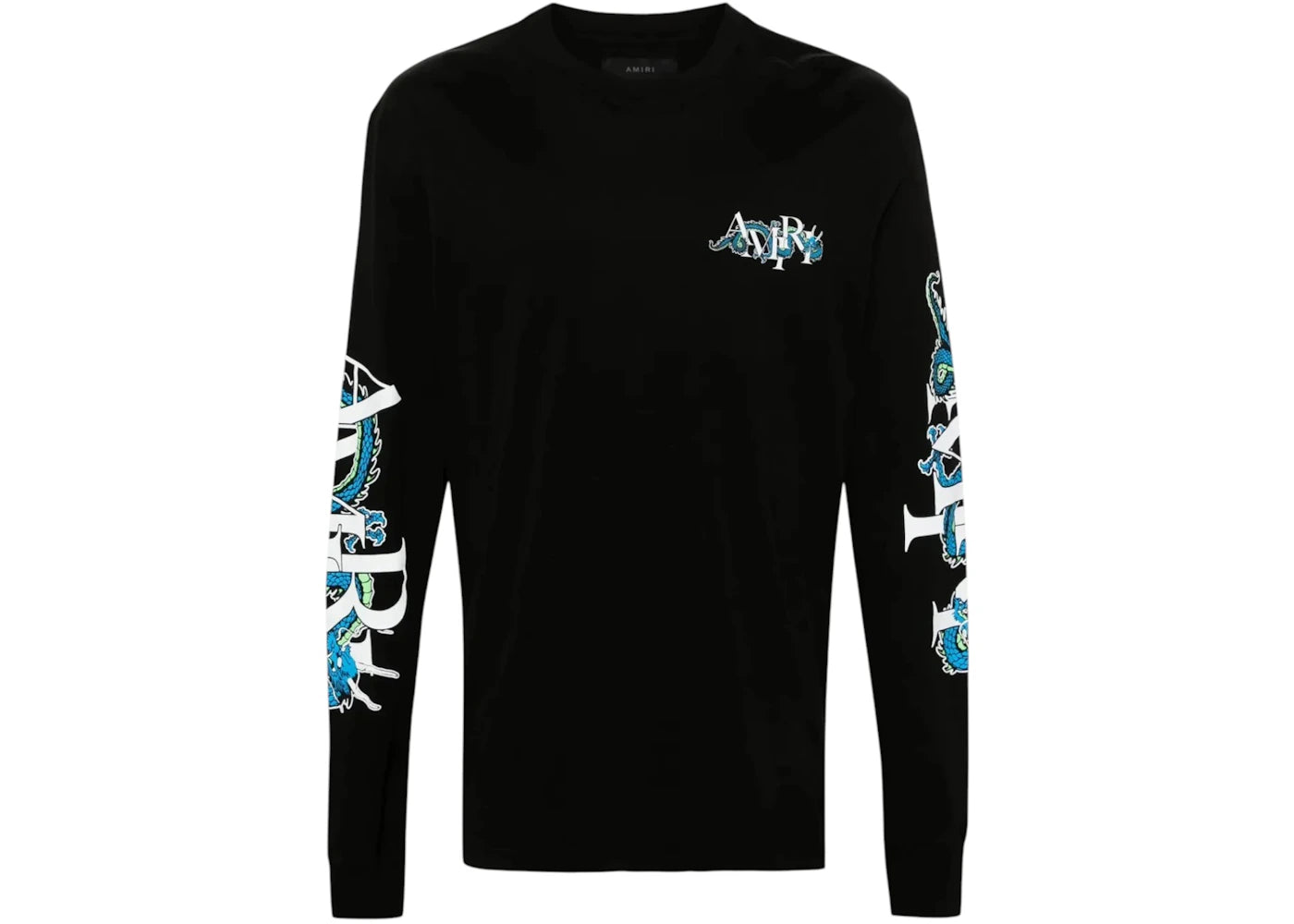 AMIRI LNY Dragon L/S Tee Black - main view