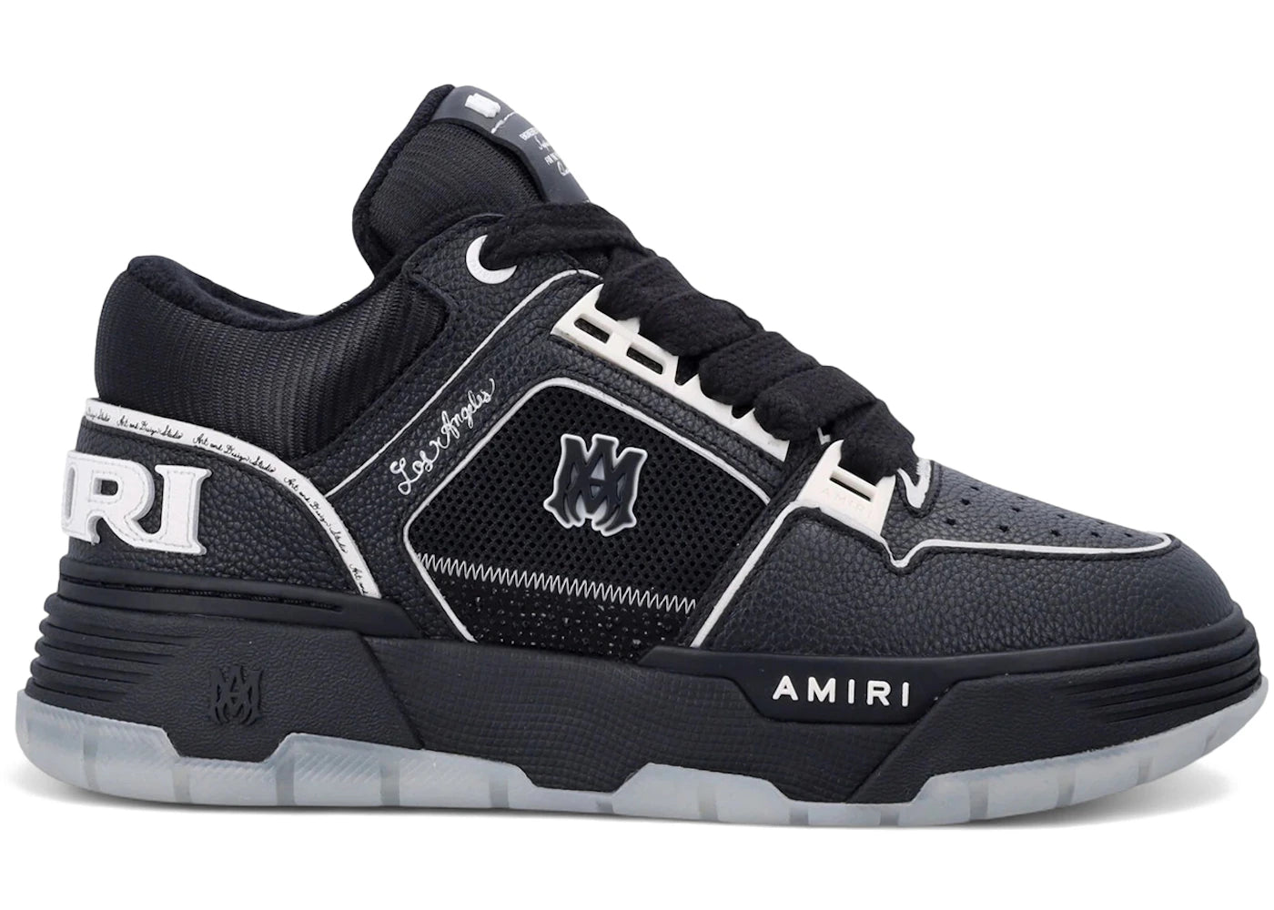 AMIRI MA-1 Schwarzes Leder