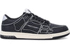 AMIRI Skel Top Low Schwarz Silber