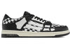 AMIRI Skel Top Low Checkered Black White