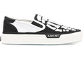 AMIRI Skel Top Slip-On Schwarz Weiß