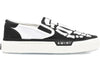 AMIRI Skel Top Slip-On Schwarz Weiß
