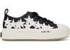 AMIRI Stars Court Low Schwarz Glitzer Weiß
