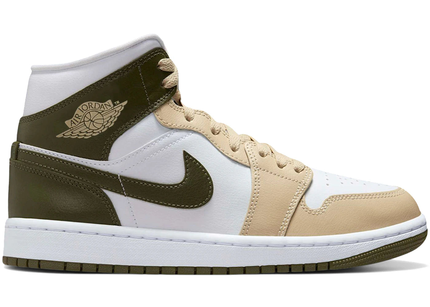 Jordan 1 Mid Military Drab