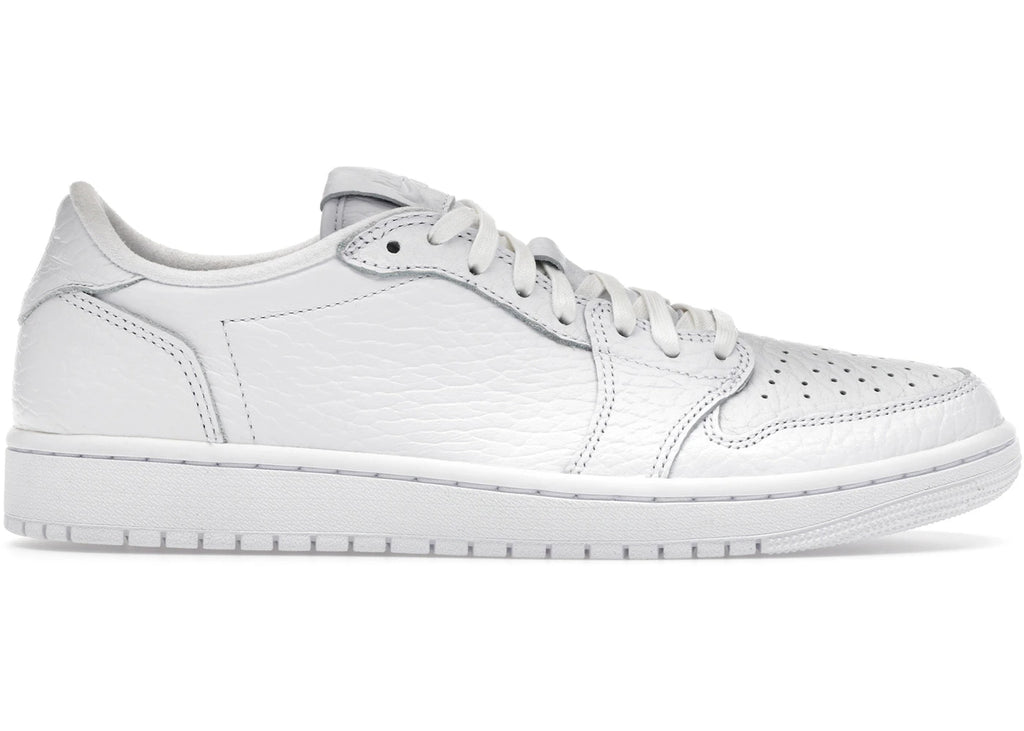 Jordan 1 Retro Low Swooshless Triple White