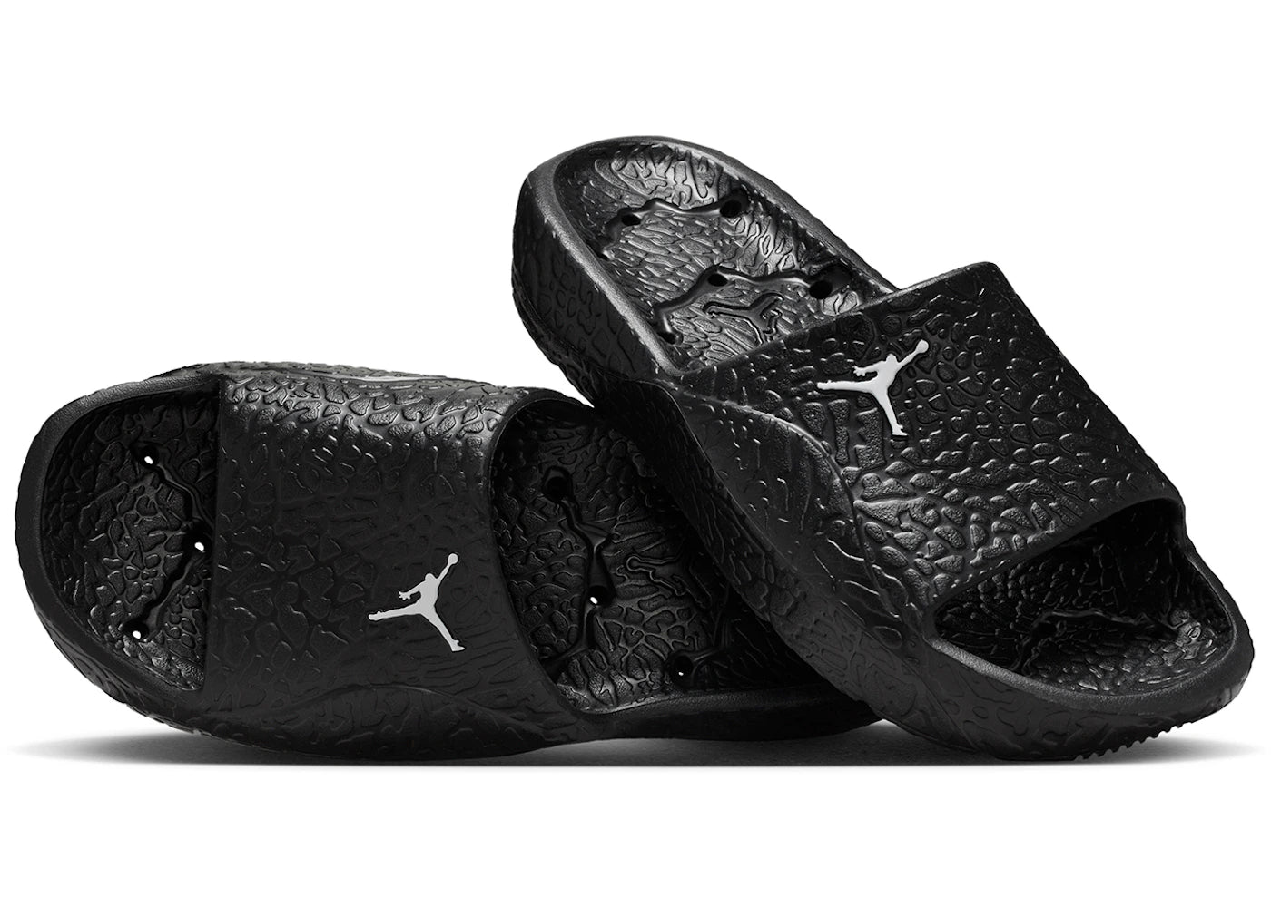 Jordan Franchise Shower Slides Black White