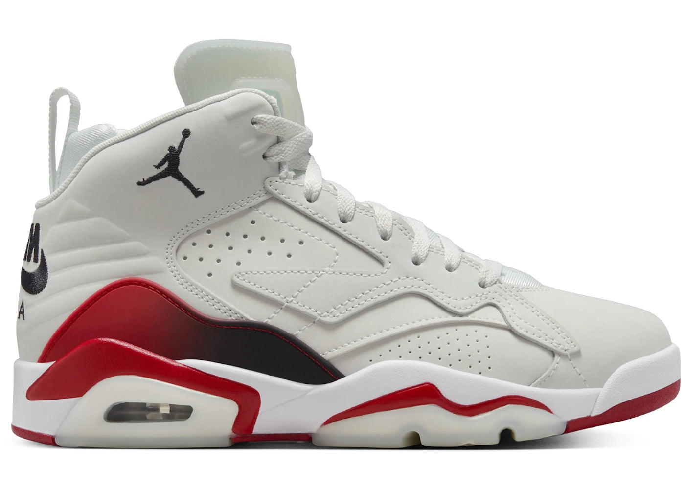 Jordan MVP Blanc cassé Rouge sport Blanc Noir