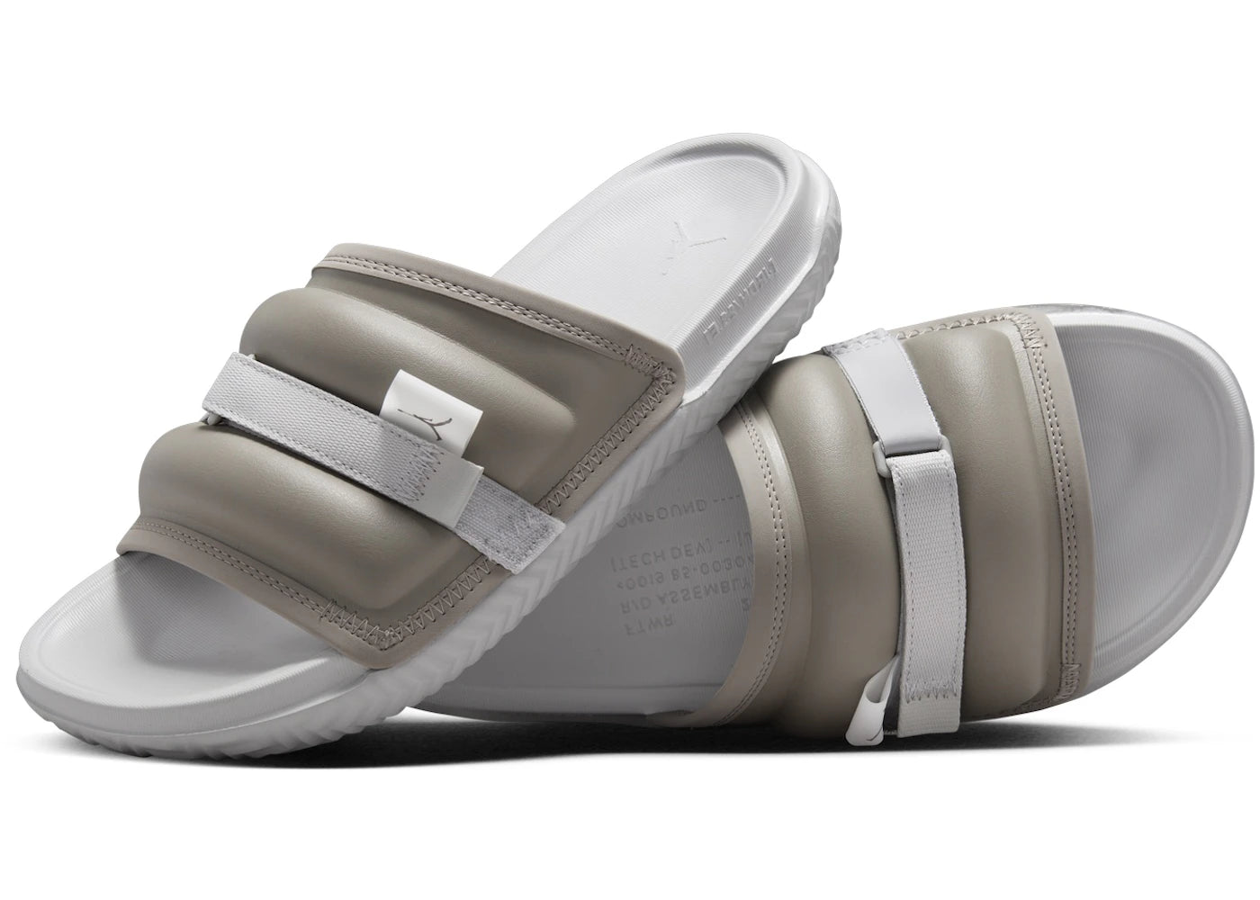 Jordan Super Play Moon Fossil Blanc Gris neutre