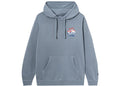 Anti Social Social Club x Case Study Flaggen-Hoodie Blau