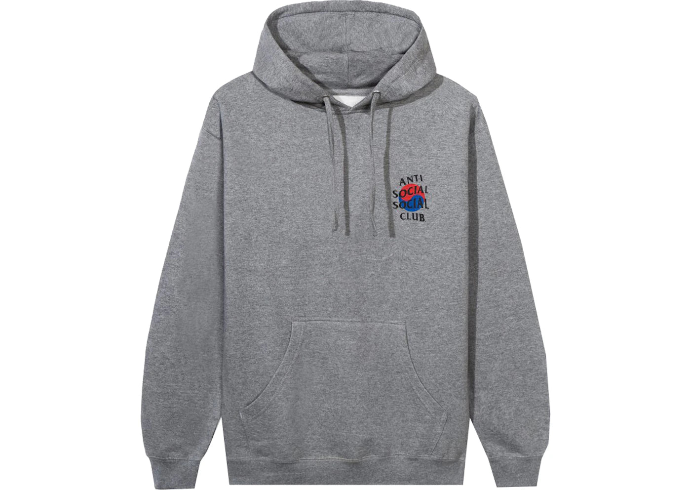 Anti Social Social Club x Case Study Flag Hoodie Grau