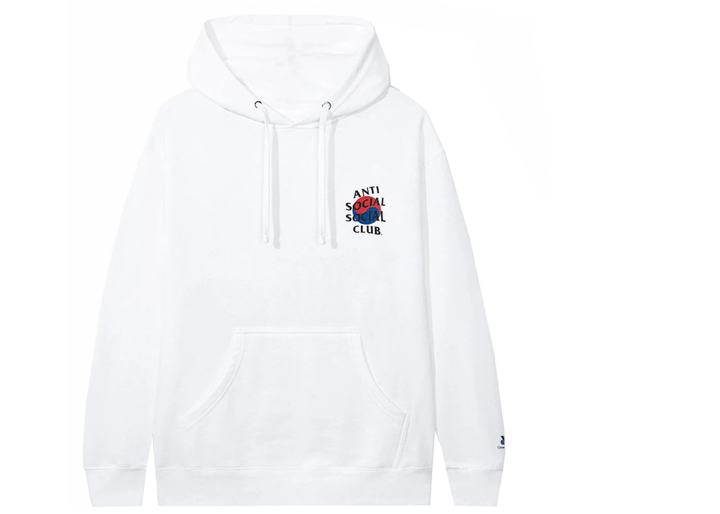 Anti Social Social Club x Case Study Flag Hoodie Weiß