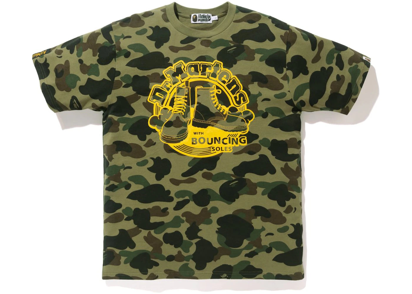 BAPE X DR.MARTENS 1st Camo Tee Tee Green