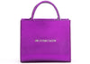 Brandon Blackwood InchEnd Systemischer Rassismus Inch ESR Tote Veganes Leder Metallic Lila