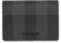 Porte-cartes Burberry Check Anthracite