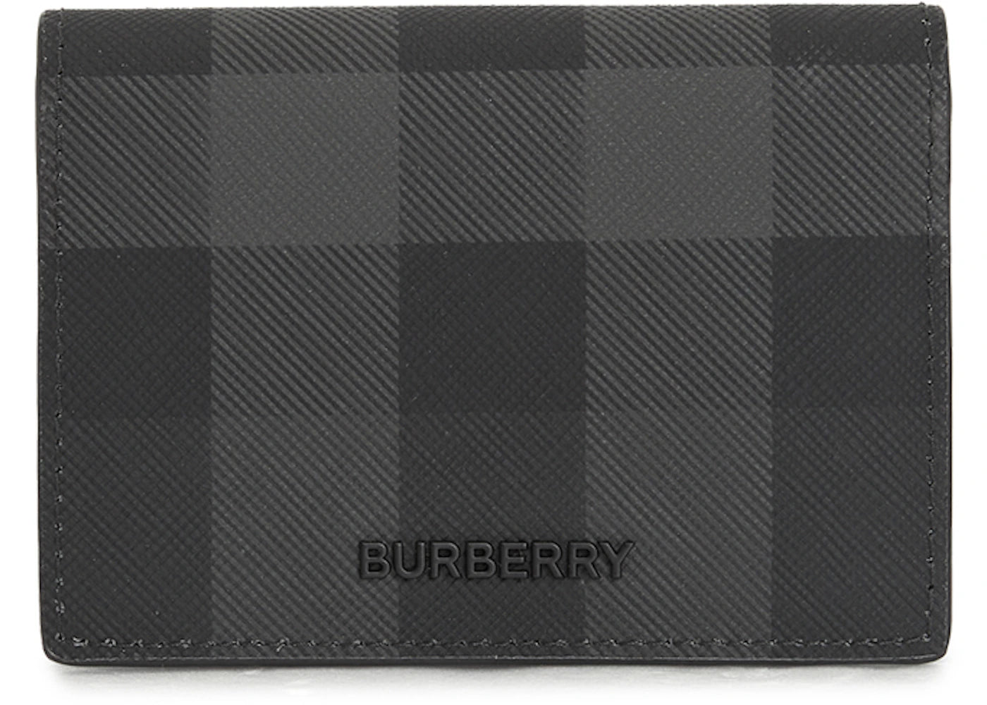 Porte-cartes Burberry Check Anthracite
